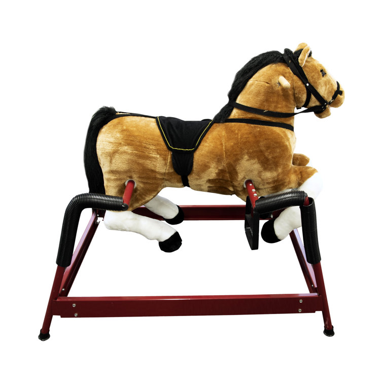 PONYLAND Spring Horse Ride on with Sound & Reviews Wayfair